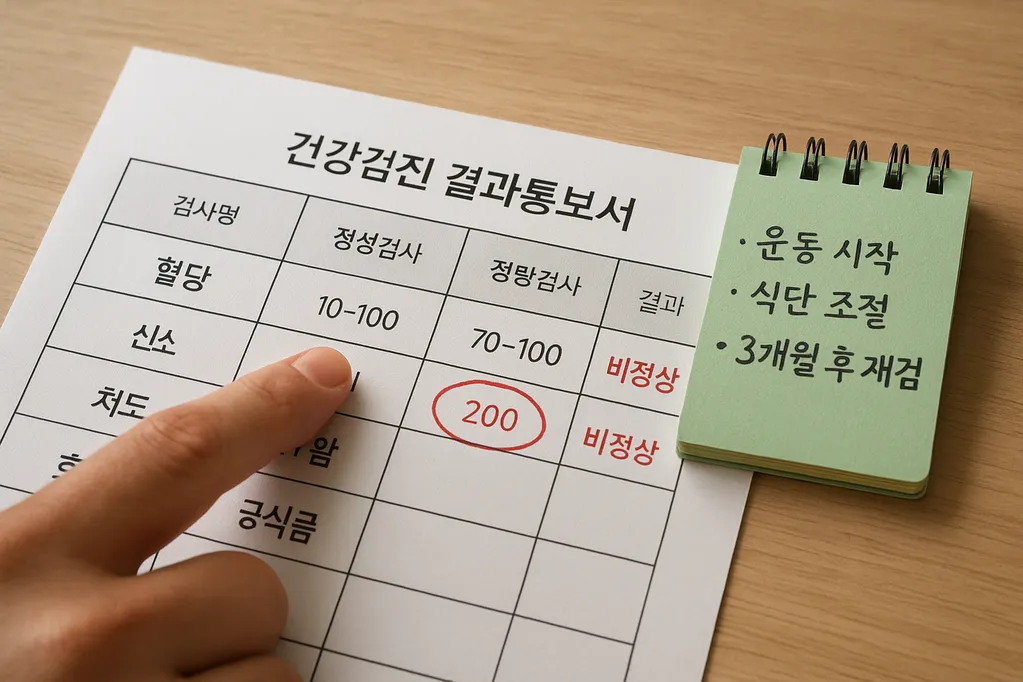 건강검진결과지