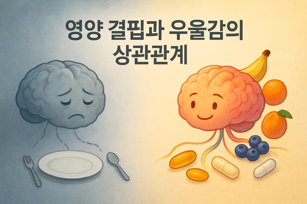 영양 결핍과 우울감의 상관관계