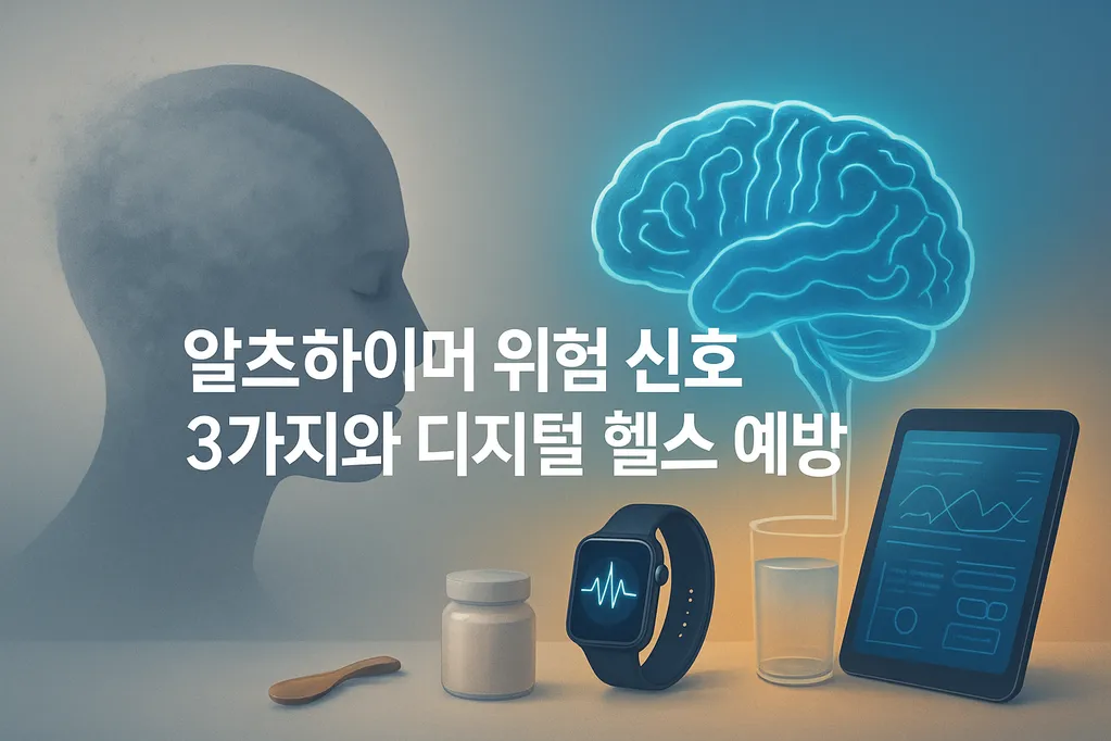 치매 위험 신호와 디지털 헬스 솔루션