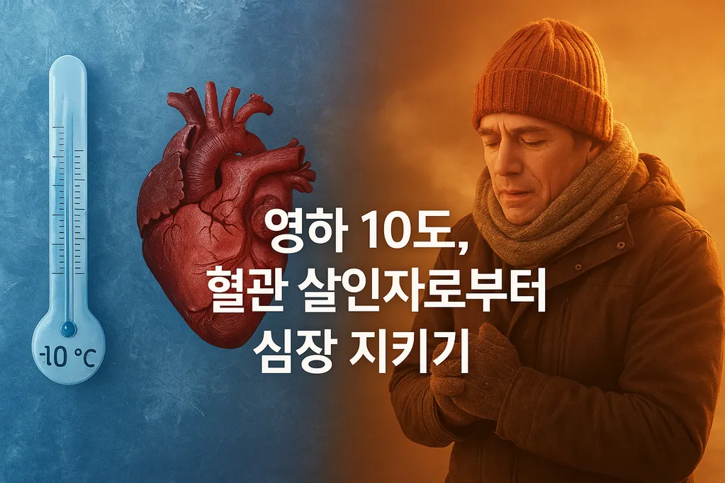 영하 10도의 위험과 심혈관 보호