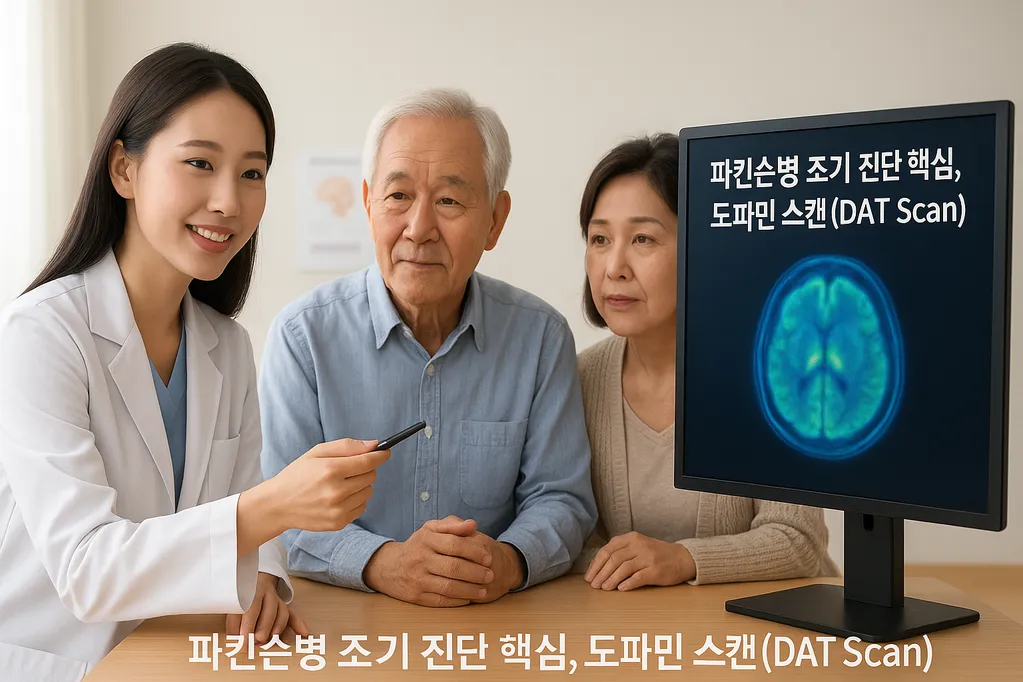 파킨슨병 조기 진단 핵심, 도파민 스캔(DAT Scan)