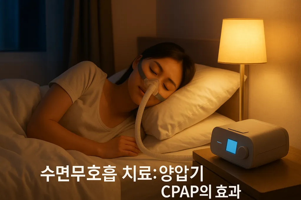 수면무호흡 치료: 양압기(CPAP)의 효과