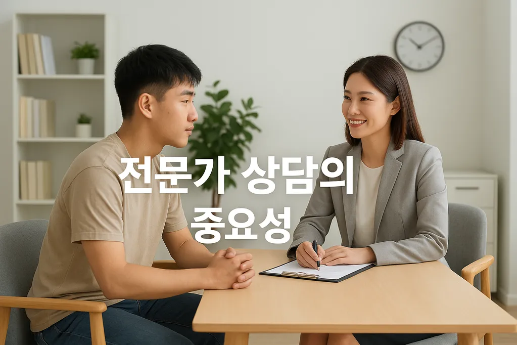 전문가 상담의 중요성