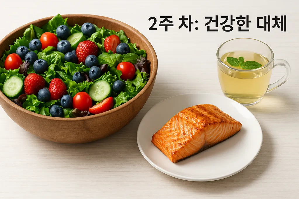 2주 차: 건강한 대체