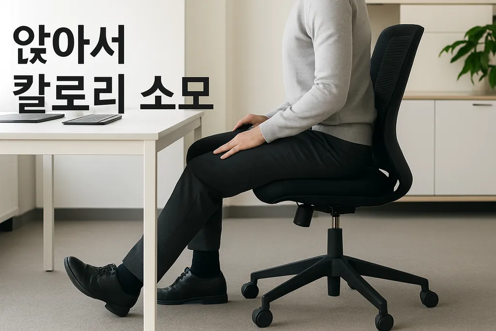 앉아서 칼로리 소모