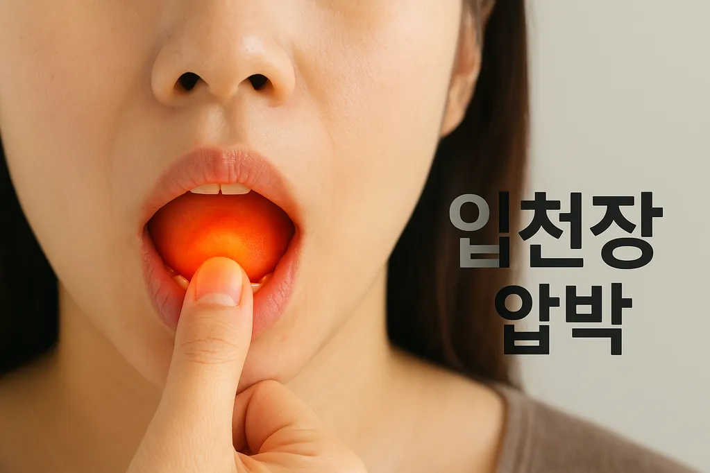 입천장 압박